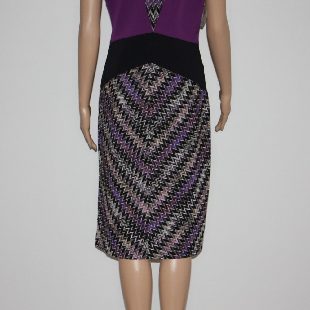 Missoni Women's Ponte-Paneled Crochet Knit Dress in size 42 / US 6 NWT MSRP 1595 - Picture 7 of 16
